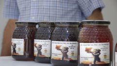Miel de producci�n artesanal, en una feria de Quiroga