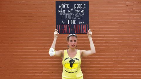 Protestas anti racistas en San Luis (Estados Unidos)