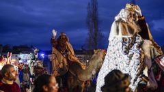Cabalgata de Reyes de este a�o en la capital ourensana.
