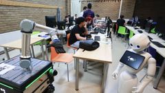 Alumnos del campus de Lugo del grado de Rob�tica realizan modelos que se pueden aplicar en la agricultura