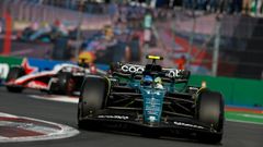 Sesi�n de clasificaci�n del GP de M�xico de F1.Fernando Alonso durante la sesi�n de clasificaci�n del GP de M�xico de F1