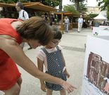 La feria anima este fin de semana el parque de San Francisco. 