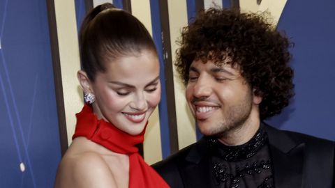 Selena Gmez y Benny Blanco, el pasado 14 de septiembre en la gala de los Emmy