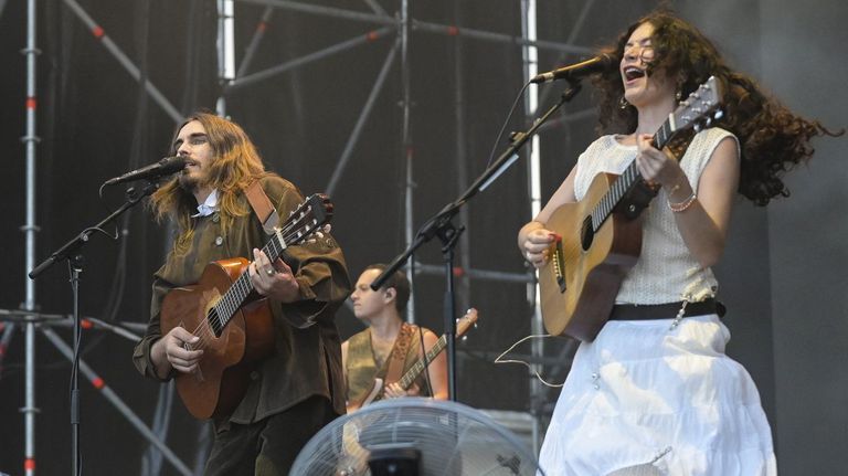 Carlos Ares, en una actuaci�n en el Festival Noroeste, en A Coru�a