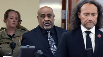 Duane Davis, de 63 a�os, durante el juicio en Las Vegas