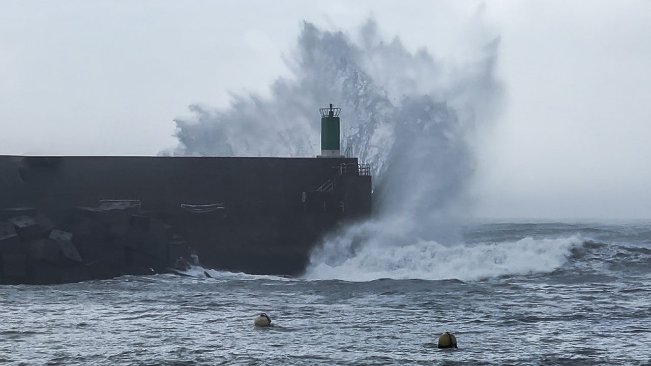 Rachas de 95 km/h azotan el área de Vigo