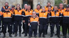 El grupo de Protecci�n Civil de Ribadumia conmemor� en marzo su 25 aniversario