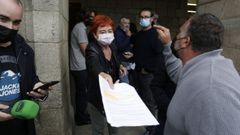Los feriantes toman la casa consistorial de Lugo