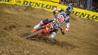 Jorge Prado, durante su participaci�n en el evento principal de San Diego de supercr�s