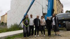 Arranque oficial do festival, na r�a Xasm�ns de Carballo, onde interv�n Berm�dez 