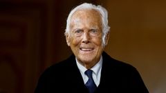Giorgio Armani, en una foto del 2025