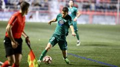 Nacho S�nchez en la primera eliminatoria ante el Marbella.