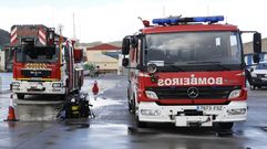 Veh�culos de los Bomberos de Barreiros