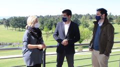 Al�n se reuni� con los promotores del restaurante del club de golf de Montealegre