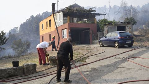 Incendio en Quiroga