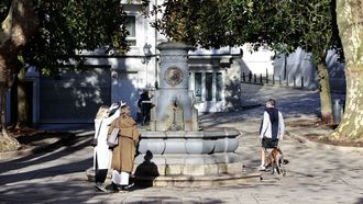 Fuente del Deseo de la plaza de Azcrraga.