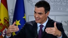 Pedro S�nchez hace balance del a�o