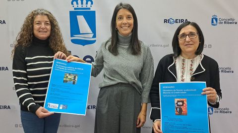 Nucha Brión, María Sampedro y Esther Olveira presentaron los seminarios.