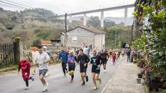 La Costi�a de Canedo mantuvo la tradici�n de comenzar el a�o corriendo