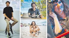 Borja Quiza, Domingo Villar, �rica Esmor�s y Guadi Galego cuentan sus mejores veranos