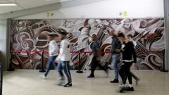 Murales en el IES Universidad Laboral de Culleredo