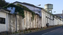 El cuartel del S�nchez Aguilera, en una fotograf�a tomada este lunes, en la que se puede ver uno de los pocos elementos que se conservar�n como patrimonio hist�rico: el dep�sito de agua.