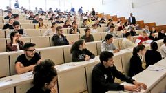 Examen de selectividad en Vigo el pasado mes de junio