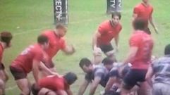 Brutal patada en el Rugby Argentino