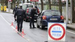 Imagen de archivo del control policial en Nar�n