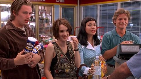 �Reality Bites�.�Ethan Hawke y Winona Ryder son la pareja X por antonomasia.