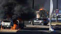 Disturbios en Sinaloa tras la detenci�n del narcotraficante Ovidio Guzm�n