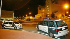 Imagen de archivo de un control policial en el pol�gono de O Campi�o contra las carreras ilegales 