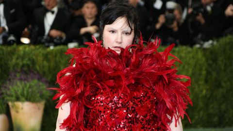 Lena Dunham en la Met Gala del 2026.