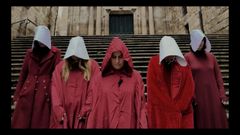 Miembros del grupo socialista, disfrazadas para su reivindicacin.