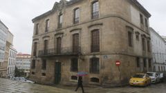 Imagen de la Casa Cornide, en el centro de la ciudad de A Coru�a