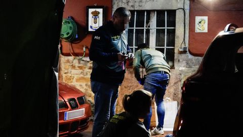 La vivienda donde se produjo el suceso en Aces, Candamo.