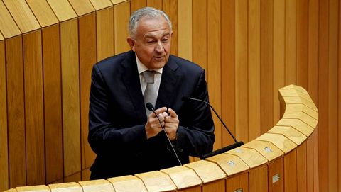 M�ndez Romeu, en el Parlamento el pasado mes de mayo.