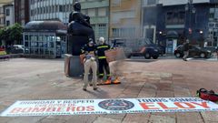 Bomberos unidos en la lucha