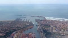 Puerto de Leixoes, en Portugal.