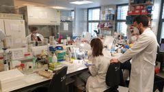 En el servicio de microbiolog�a del Chuac, de guardia las 24 horas desde el inicio de la pandemia, trabajan 64 profesionales