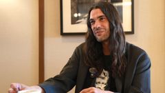 Oliver Laxe, en un encuentro con la prensa espa�ola en Los �ngeles