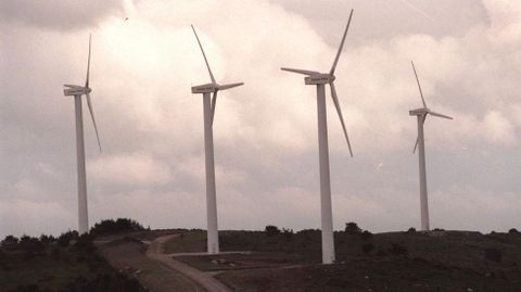 El parque eólico, en una foto de archivo