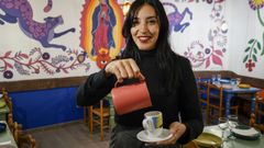 Carla Quintela est al frente de Charro Mex, en la avenida de La Habana 