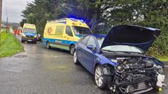 Accidente de esta tarde en Narn