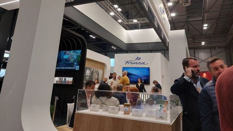Expositor de Frinsa en el Sal�n Gourmets