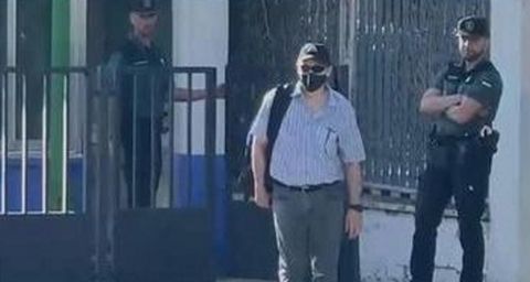 Ferr�ndiz, saliendo de prisi�n