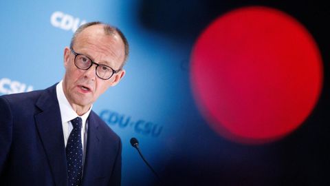 Friedrich Merz, candidato a canciller por la CDU.