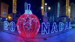 Alumbrado  navide�o en Caldas