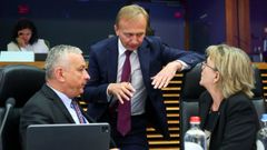 El comisario de Presupuestos, Piotr Serafin, durante la reunin del Colegio de Comisarios el martes en Bruselas