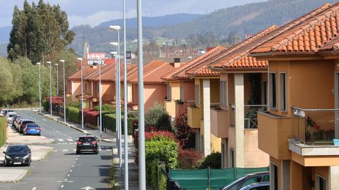 Vista de la zona habitada desde el principio en Ciudad Jardín